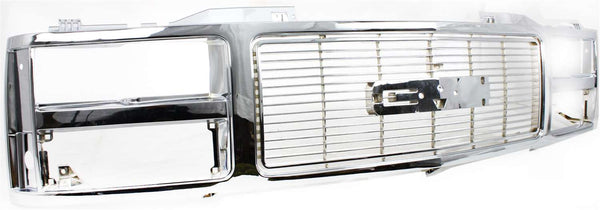 1988-1993 Chevy Pickup Grille, Chrome.