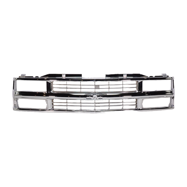 1994-2002 Chevy Pickup Truck Grille, Chrome.