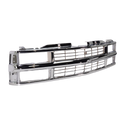 1994-2002 Chevy Pickup Truck Grille, Chrome.