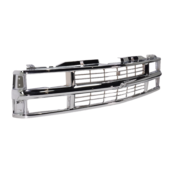 1994-2002 Chevy Pickup Truck Grille, Chrome.
