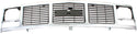 1988-1993 Chevy Pickup Grille, Silver.