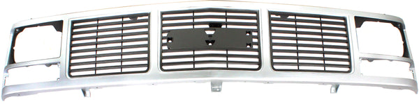 1988-1993 Chevy Pickup Grille, Silver.