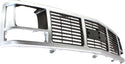 1988-1993 Chevy Pickup Grille, Silver.