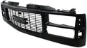 1994-2000 GMC C1500 Pickup Grille, Painted-Black.