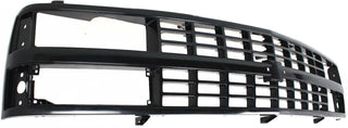 1988-1993 Chevy K1500 Pickup Grille Painted-Black.