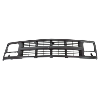 1994-2000 Chevy C3500 Pickup Grille,Silver/Gray.