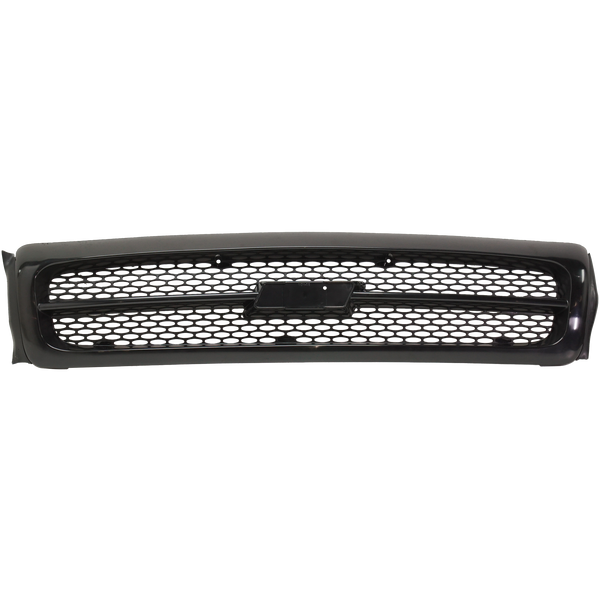 1994-1996 Chevy Impala Grille, Painted-Black, Ss Model.