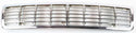 1991-1996 Chevy Caprice Grille, Chrome Shell/Silver.