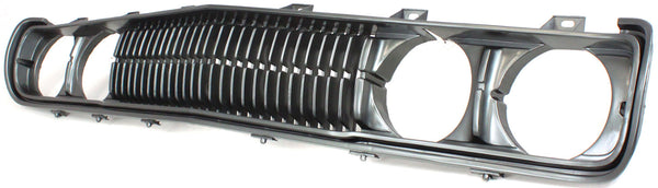 1972-1979 Nissan Pickup Grille, argent, With Molding.