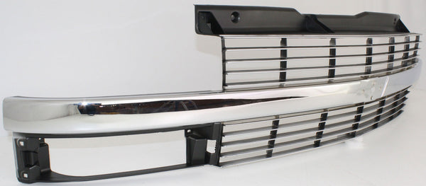 1995-2005 Chevy Astro Grille, Painted-Silver.