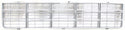 1977-1980 Chevy K5 Blazer Truck Grille, Argent.
