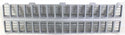1981-1982 Chevy C30 Pickup Truck Grille, Argent.