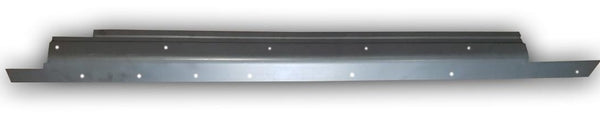 Metal strip with holes on a white background. 2009-2013 Subaru Forester Outer Rocker Panel RH.