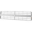1985-1988 Chevy R20 Pickup Grille, Argent.