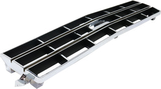 1982-1990 Chevy S-10 Pickup Grille, Chrome Shell/Black.