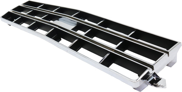 1982-1990 Chevy S-10 Pickup Grille, Chrome Shell/Black.