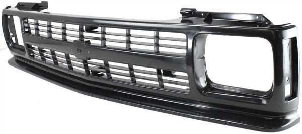 1991-1994 Chevy S-10 Blazer Grille, Gloss Black.