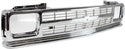 1991-1993 Chevy S-10 Pickup Grille, Chrome.