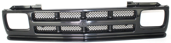 1991-1993 Chevy S-10 Pickup Grille, Textured Black.