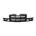 1998-2003 Chevy S-10 Pickup Grille, Black.