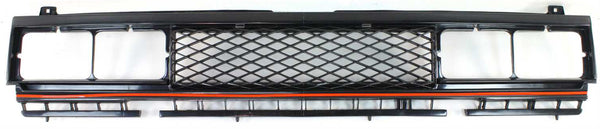 1983-1986 Nissan Pickup Grille, Mesh Insert, Black.