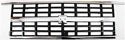 1989-1991 Chevy Blazer Grille, Chrome Shell/argent.
