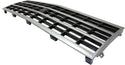 1989-1991 Chevy Blazer Grille, Silver Shell/Dark Gray.