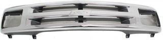1994-1997 Chevy S-10 Pickup Grille Frame, argent.