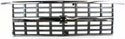 1992-1996 Chevy Van, Grille, Chrome Shell/gray Insert.