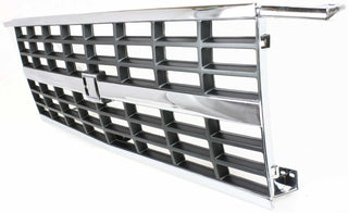 1992-1996 Chevy Van, Grille, Chrome Shell/gray Insert.
