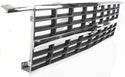 1992-1996 Chevy Van, Grille, Chrome Shell/gray Insert.