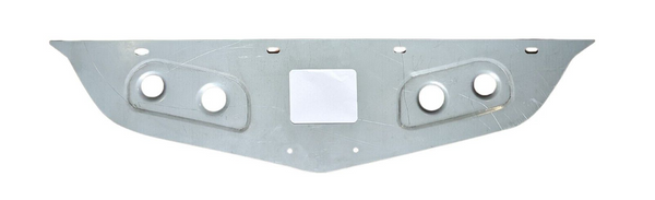 1970-1972 Chevy Chevelle Radiator Show Filler Panel, Dimpled & Bead Roll.