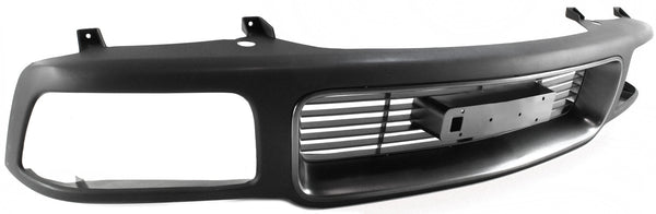 1994-1997 GMC Sonoma Grille, Black Shell/gray Insert.