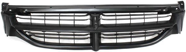 1996-2000 Dodge Caravan Grille, Painted-Black.