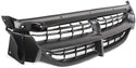1996-2000 Dodge Caravan Grille, Painted-Black.