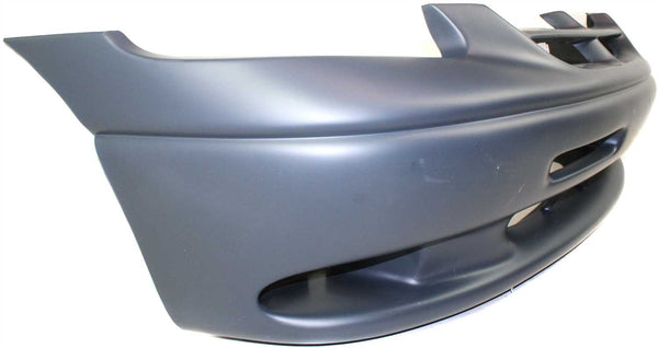 1996-1998 Dodge Caravan Front Bumper Cover, Primed, w/ Fog Lamp Holes.