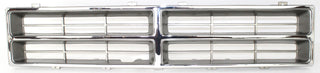 1986-1990 Dodge Pickup Truck Grille Insert, Chrome.