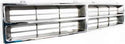1986-1990 Dodge Pickup Truck Grille Insert, Chrome.