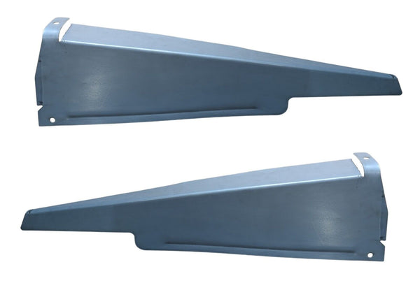 1963 Chevy Impala Radiator Show Filler Panel, No Engraving.