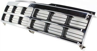 1991-1996 Dodge Dakota Grille, Chrome Shell/Black.