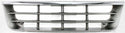 1992-1996 Ford Econoline Van Grille, Chrome Shell/gray.
