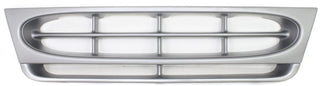 1997-2002 Ford Econoline Van Grille, Plastic, Silver.