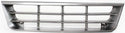 1992-1996 Ford Econoline Van Grille, Plastic, Silver.