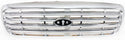1998-2011 Ford Crown Victoria Grille, Plastic, Chrome.