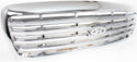 1998-2011 Ford Crown Victoria Grille, Plastic, Chrome.