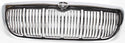 1998-2002 Mercury Grand Marquis Grille, Chrome Shell/Black Insert.