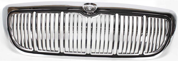 1998-2002 Mercury Grand Marquis Grille, Chrome Shell/Black Insert.