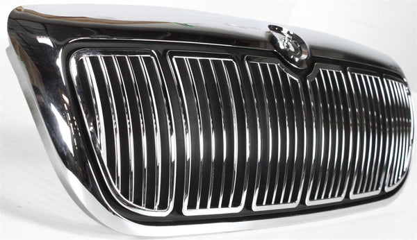 1998-2002 Mercury Grand Marquis Grille, Chrome Shell/Black Insert.