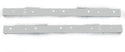 Two metal brackets on a white background. 2008-2016 Chevy Cruze Inner Rocker Panel Kit. Inner Rockers. 