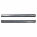 Two metallic bars on a white background. 2008-2016 Chevy Cruze Outer Rocker Panel Pair.